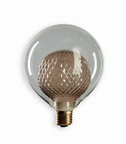 Ampoule LED losange strié 2 en 1