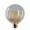 Ampoule LED sphérique striée 2 en 1
