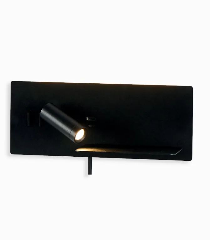 Applique liseuse et port USB SERRA