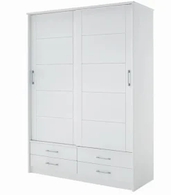 Armoire pin 2 portes coulissantes VALBERG