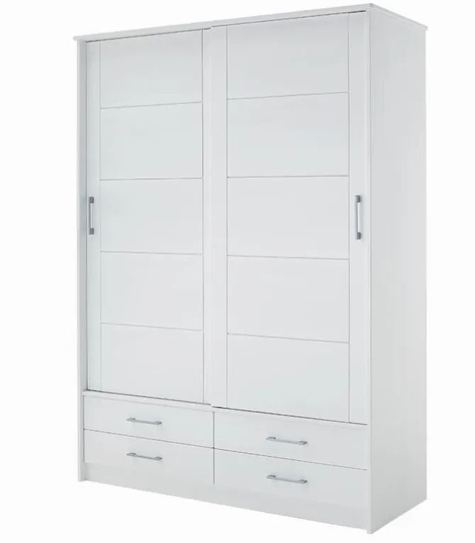 Armoire pin 2 portes coulissantes VALBERG
