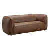 Canapé WALNEY cognac L 210 cm