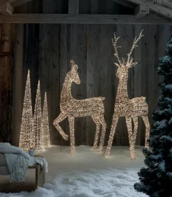 Caribou lumineux 5200 LED