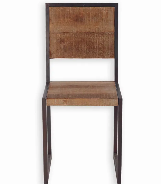 Chaise bois & métal WESTMOUNT