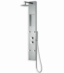 Colonne de douche acier inox