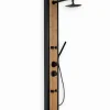 Colonne de douche alu noir
