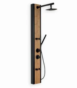 Colonne de douche alu noir