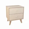 Commode déco 2 tiroirs LOGAN