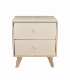 Commode déco 2 tiroirs LOGAN