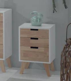 Commode déco 3 tiroirs RICK