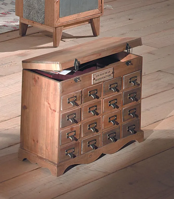 Commode style apothicaire 16 tiroirs – WENDY