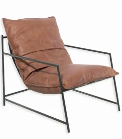 Fauteuil cuir CORBY