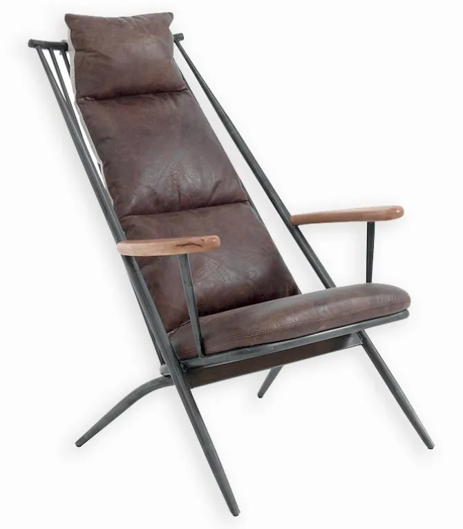 Fauteuil cuir KITEN