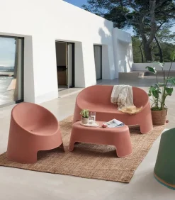 Fauteuil de jardin empilable PERRY