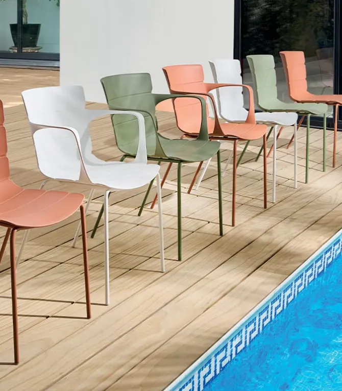 Fauteuil de jardin empilable TAYLOR