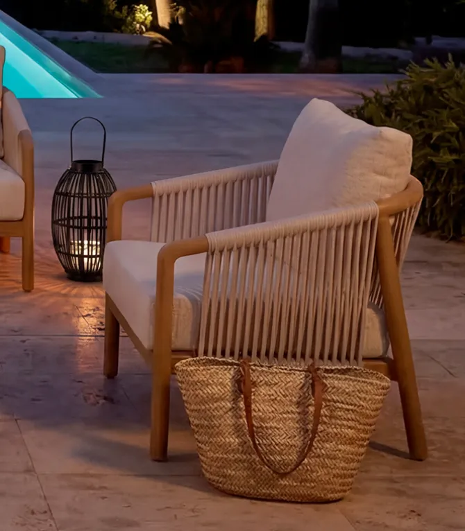 Fauteuil de jardin LEROS