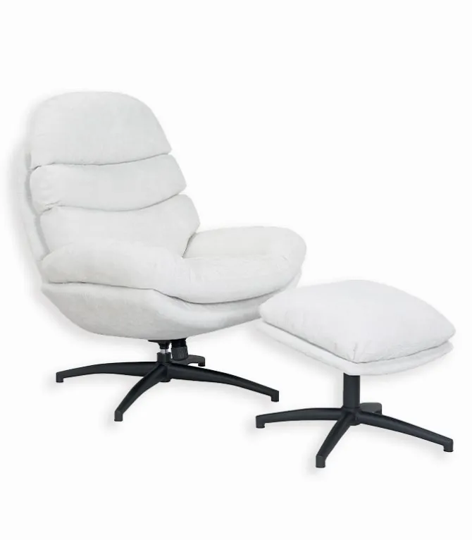 Fauteuil MUELTON avec repose-pieds