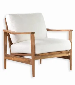 Fauteuil teck ASTA