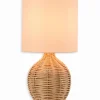 Lampe naturelle rotin RITA
