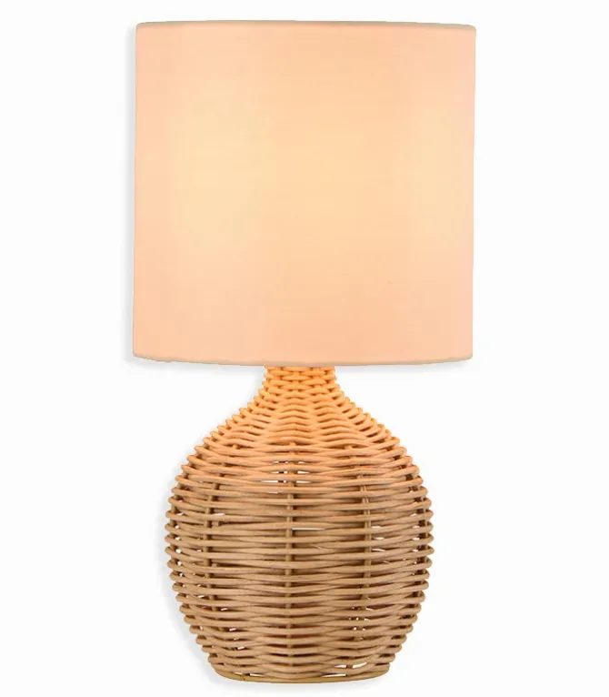 Lampe naturelle rotin RITA