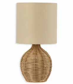 Lampe naturelle rotin RITA