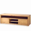 Meuble TV frêne massif L 180 cm HARTFORD