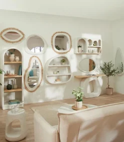 Miroir ovale SANTORIN