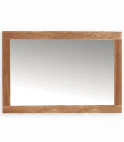 Miroir rectangulaire en chêne