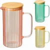 Pichet en verre coloré 900 ml