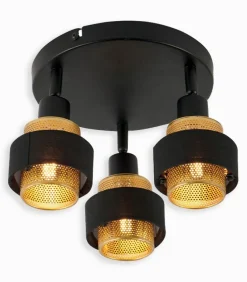 Plafonnier de 3 spots amovibles GOLDLINE