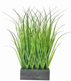 Plante artificielle HERBE A L’OIGNON en pot