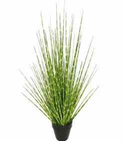 Plante artificielle HERBE ZEBRE en pot