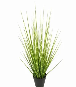 Plante artificielle HERBE ZEBRE en pot
