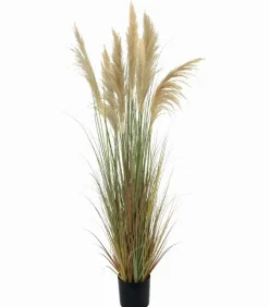 Plante artificielle PAMPA naturel en pot