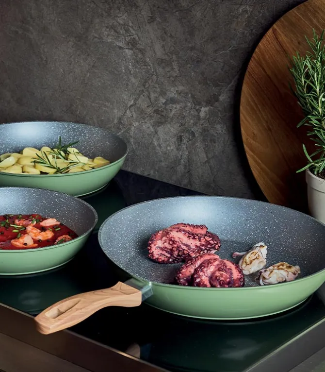 Poêle WOK 28 cm STONE SAGE