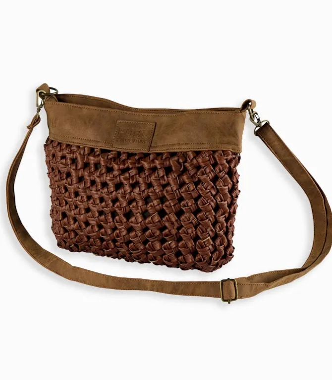 Sac à main tressé
