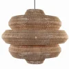 Suspension naturelle rotin RUCHE