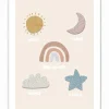 Tableau toile CIEL
