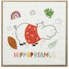 Tableau toile HIPPOPOTAME