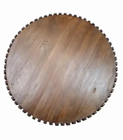 Table basse ronde teck MORGAN