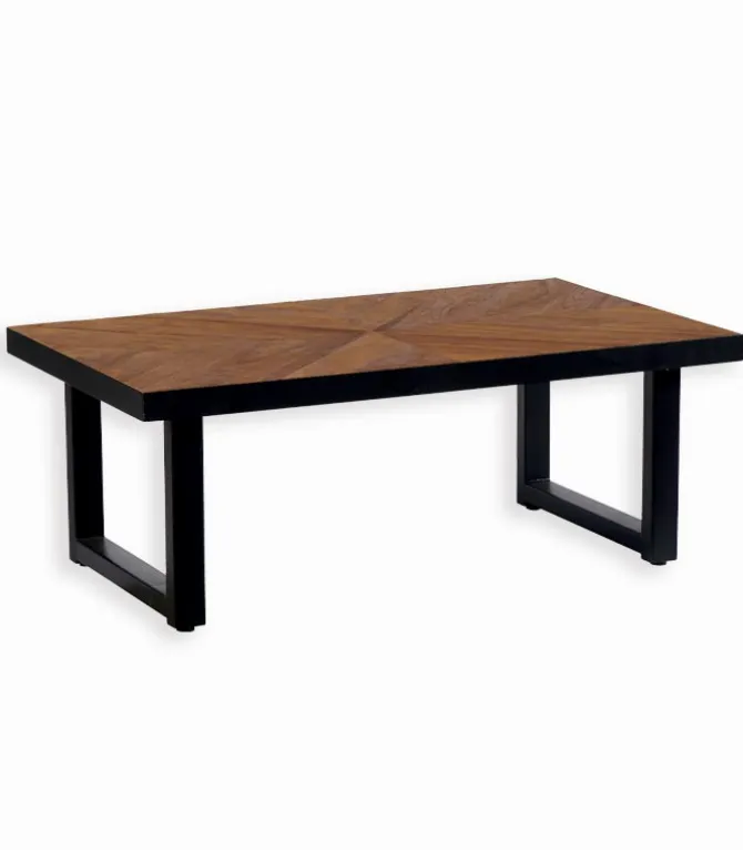 Table basse teck recyclé RAMA