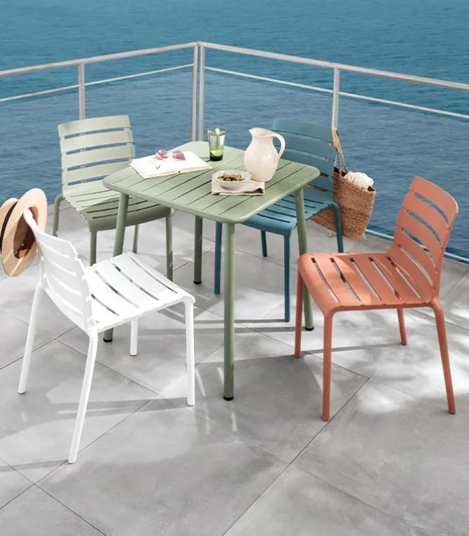 Table de jardin carrée ARBELA