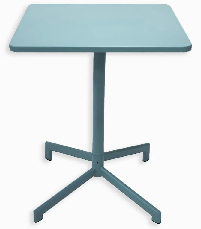 Table de jardin carrée pliante GARRY
