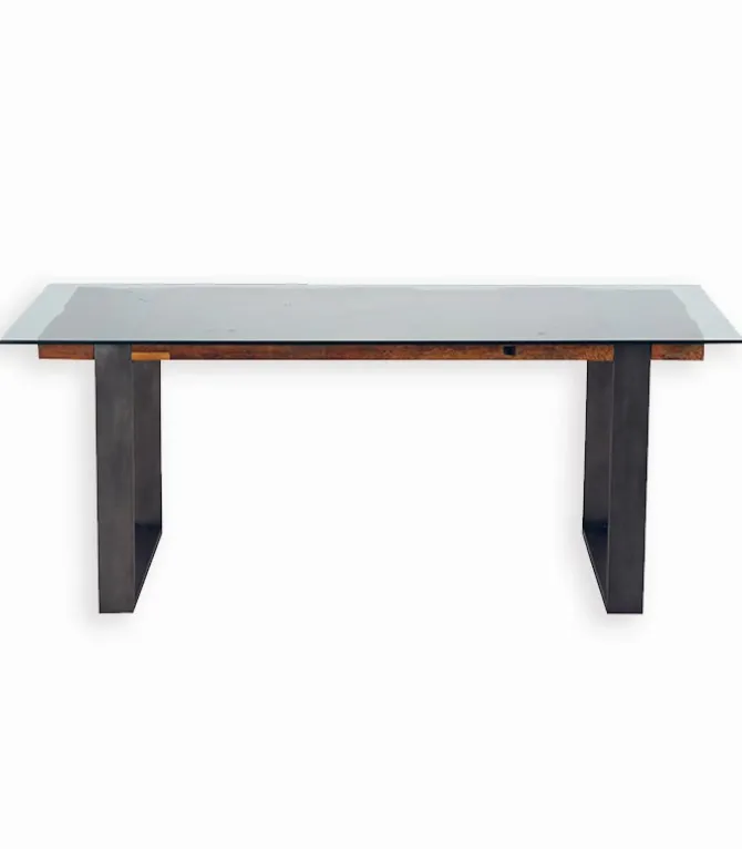 Table rectangulaire teck recyclé VANCOUVER