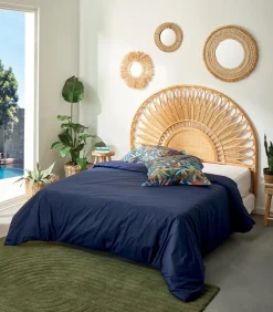 Tête de lit rotin MANDALA
