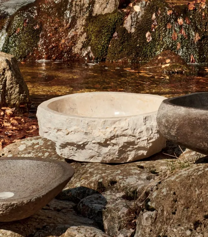 Vasque à poser en MARBRE